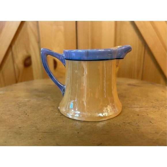 Hand Painted Japan Lusterware Creamer (8194) - Picture 3 of 11